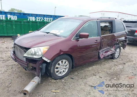 2008 Honda Odyssey Ex-L from USA, damaged, VIN 5FNRL38698B413752
